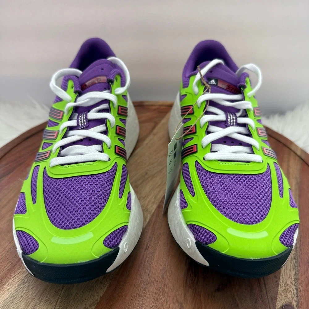 Adidas Adizero Aruku Womens 8 Green Purple New JP5566 Swirlfoam Running Shoes